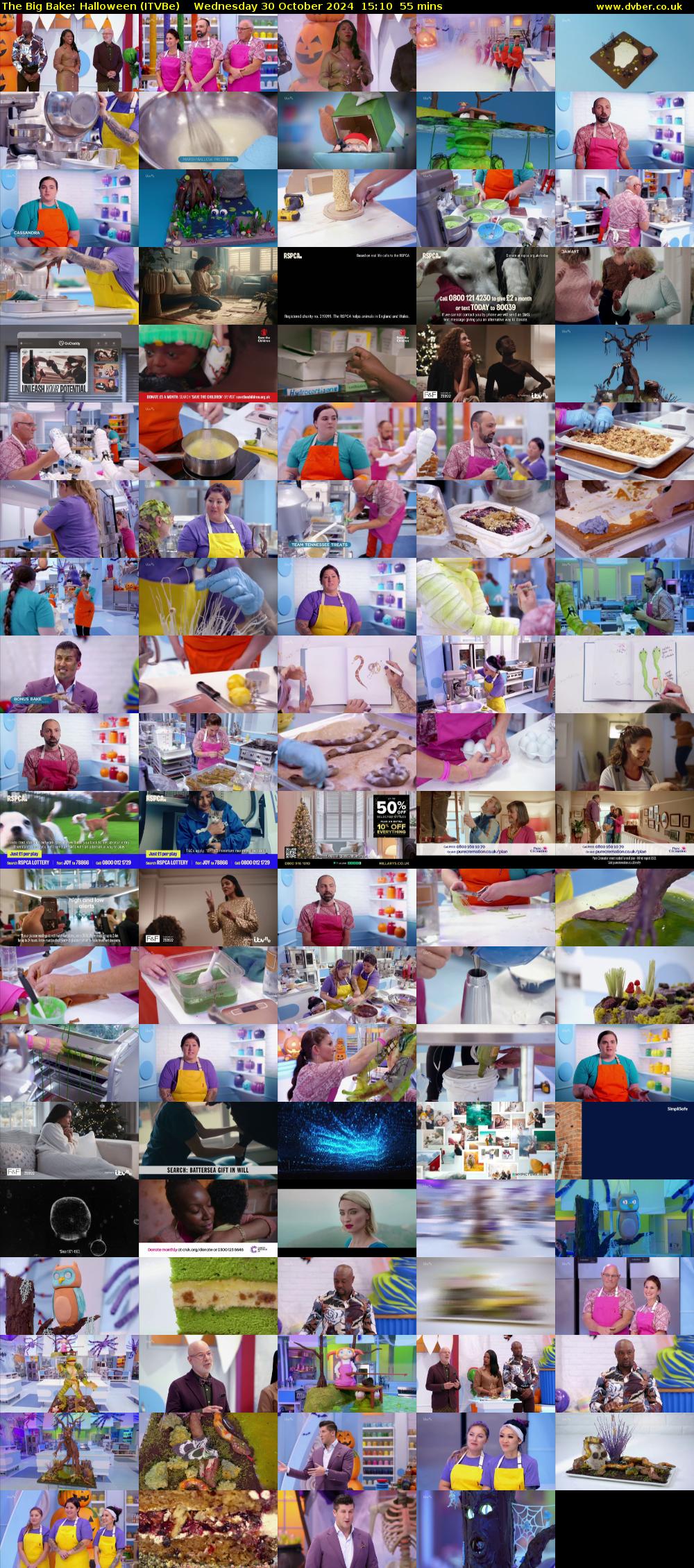 The Big Bake: Halloween (ITVBe) Wednesday 30 October 2024 15:10 - 16:05