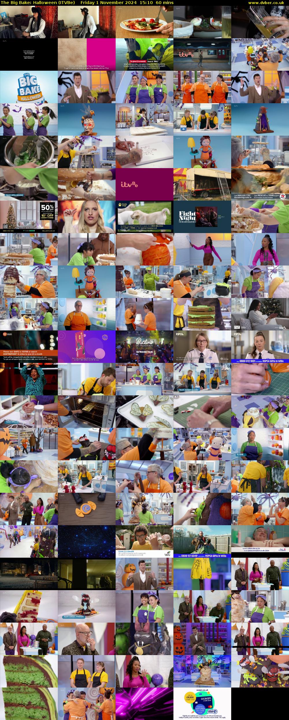 The Big Bake: Halloween (ITVBe) Friday 1 November 2024 15:10 - 16:10