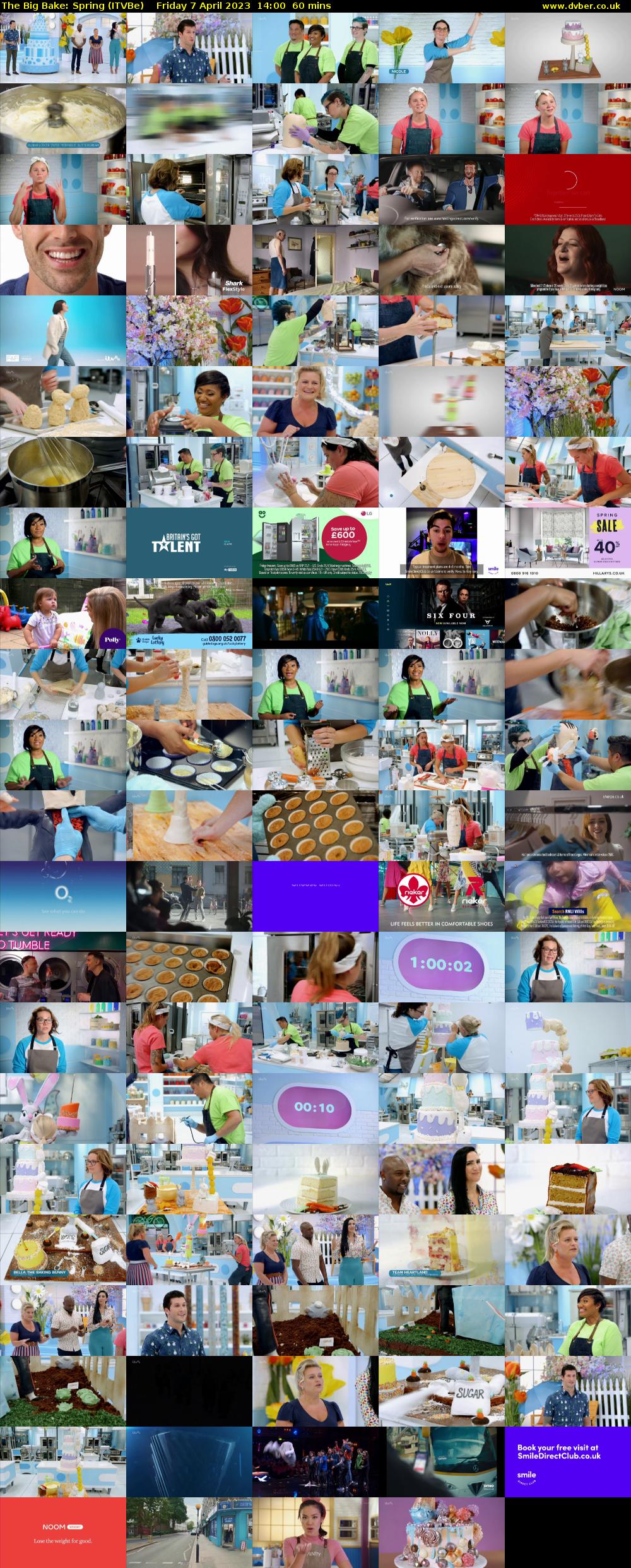 The Big Bake: Spring (ITVBe) Friday 7 April 2023 14:00 - 15:00