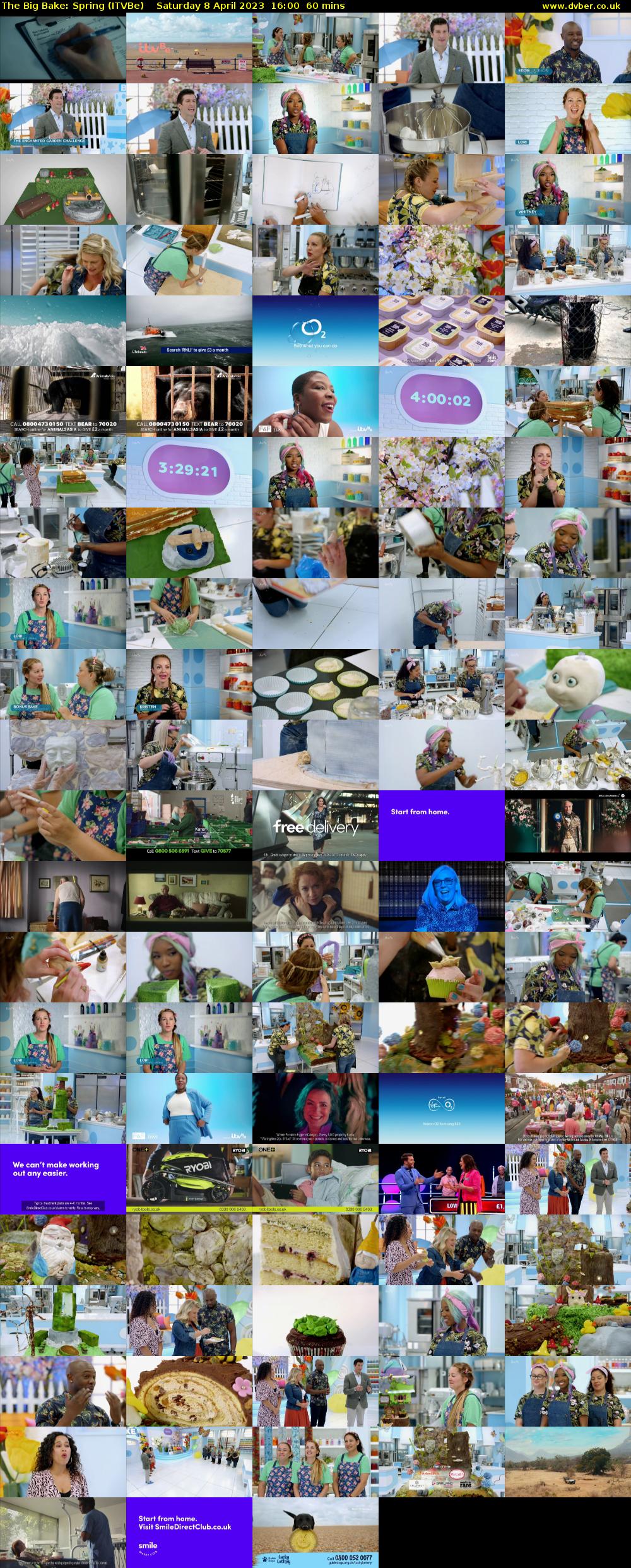 The Big Bake: Spring (ITVBe) Saturday 8 April 2023 16:00 - 17:00