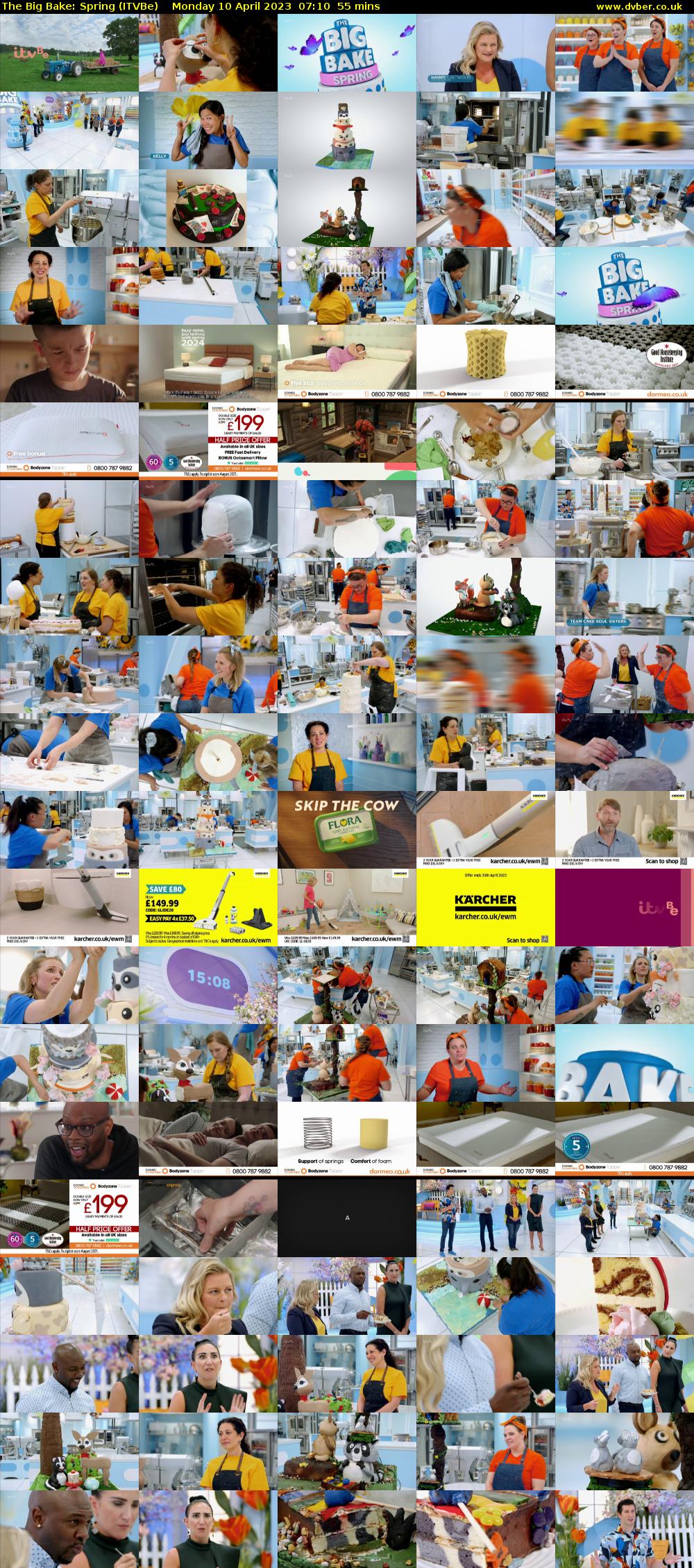 The Big Bake: Spring (ITVBe) Monday 10 April 2023 07:10 - 08:05