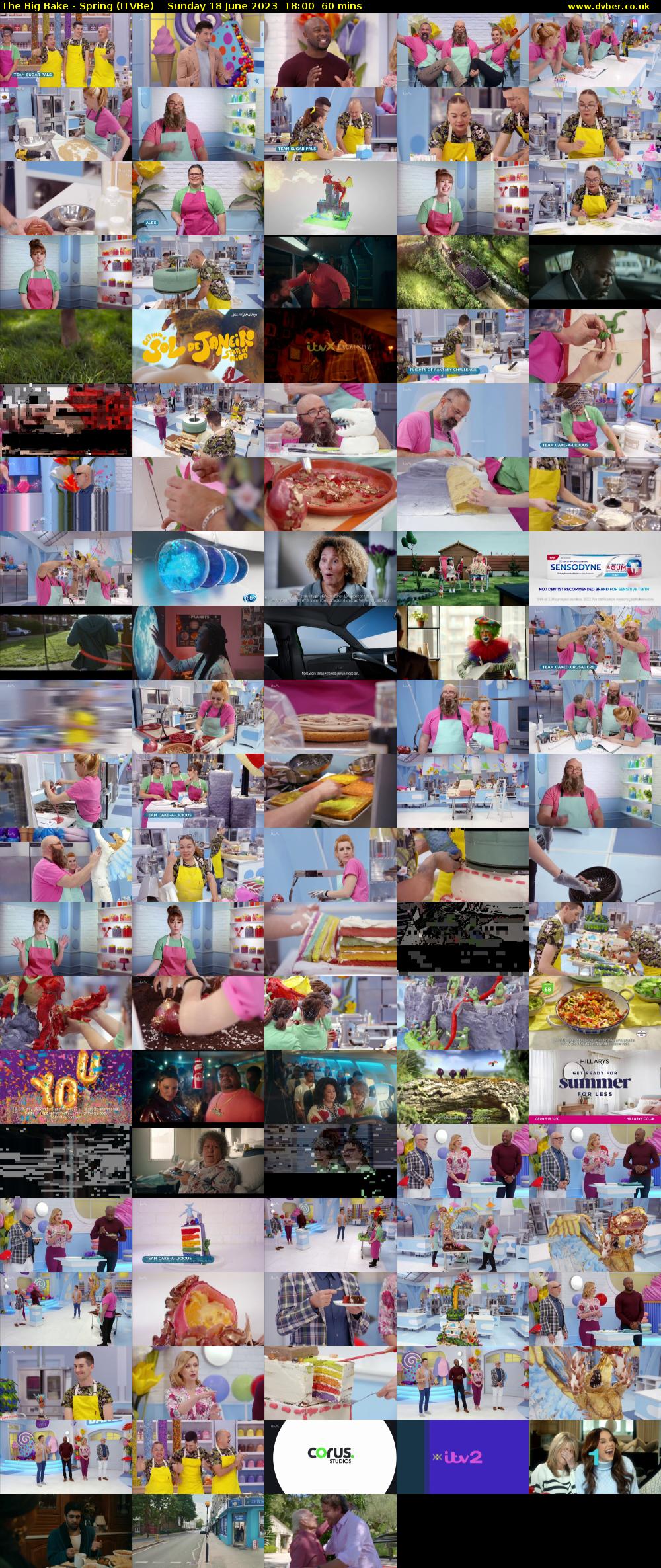 The Big Bake - Spring (ITVBe) Sunday 18 June 2023 18:00 - 19:00