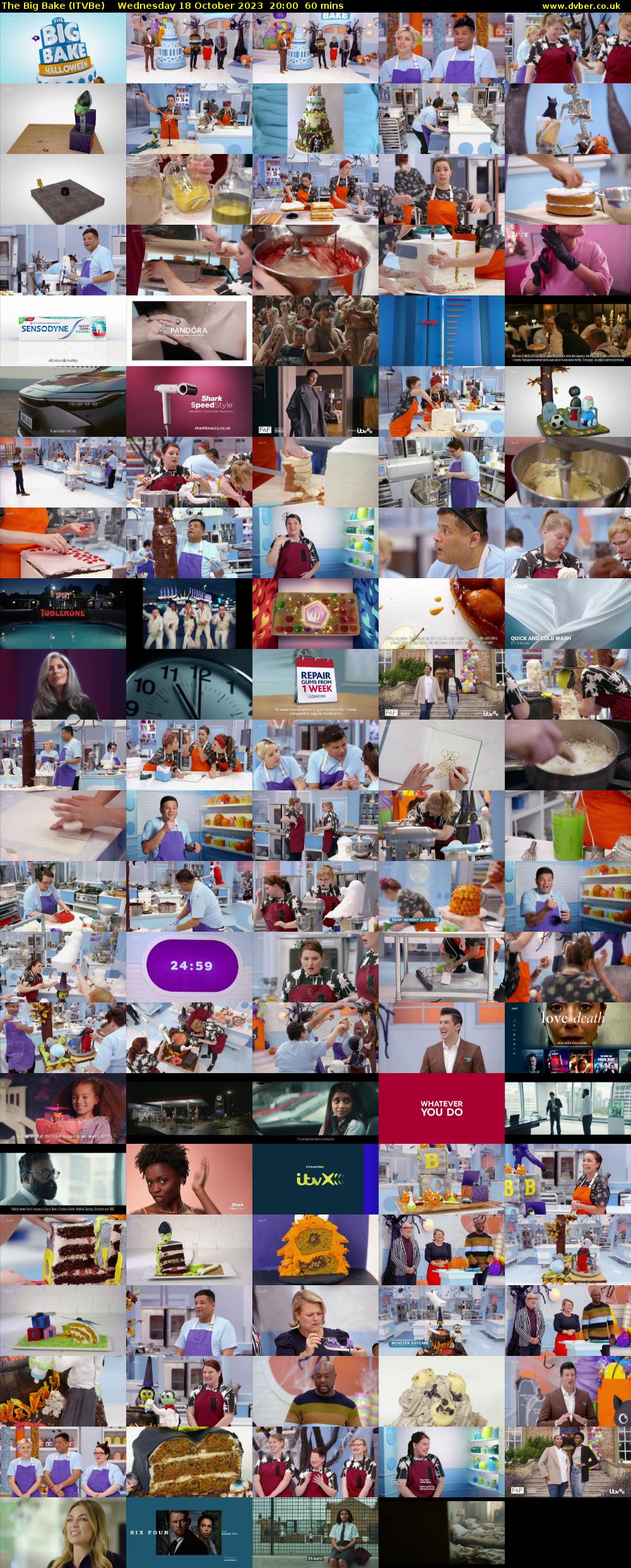The Big Bake (ITVBe) Wednesday 18 October 2023 20:00 - 21:00