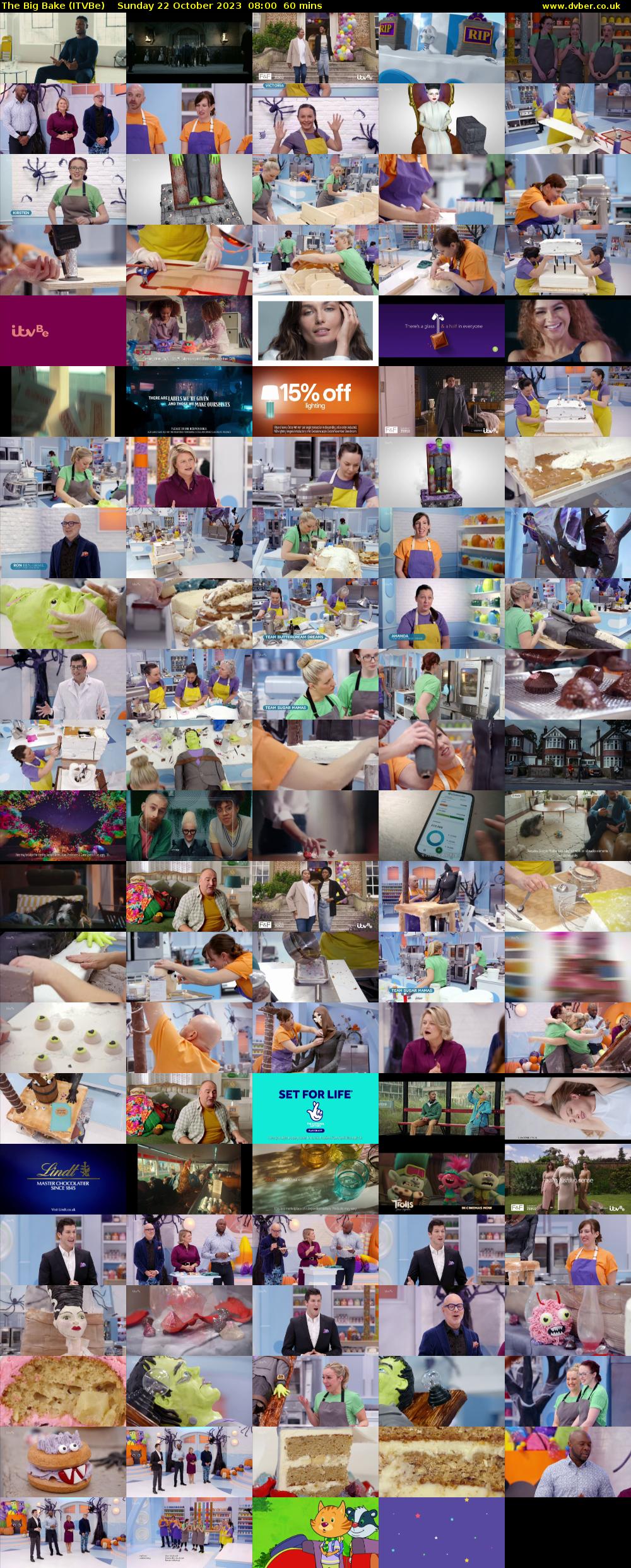 The Big Bake (ITVBe) Sunday 22 October 2023 08:00 - 09:00