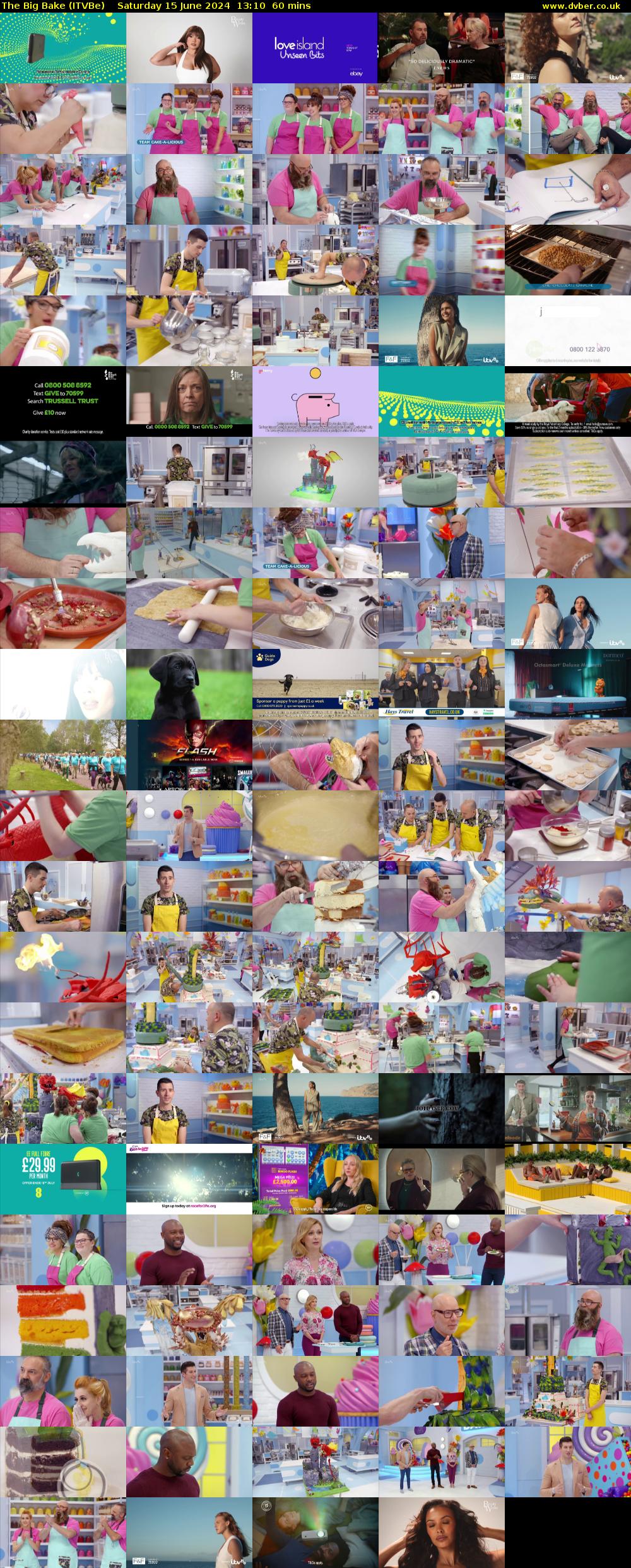 The Big Bake (ITVBe) Saturday 15 June 2024 13:10 - 14:10