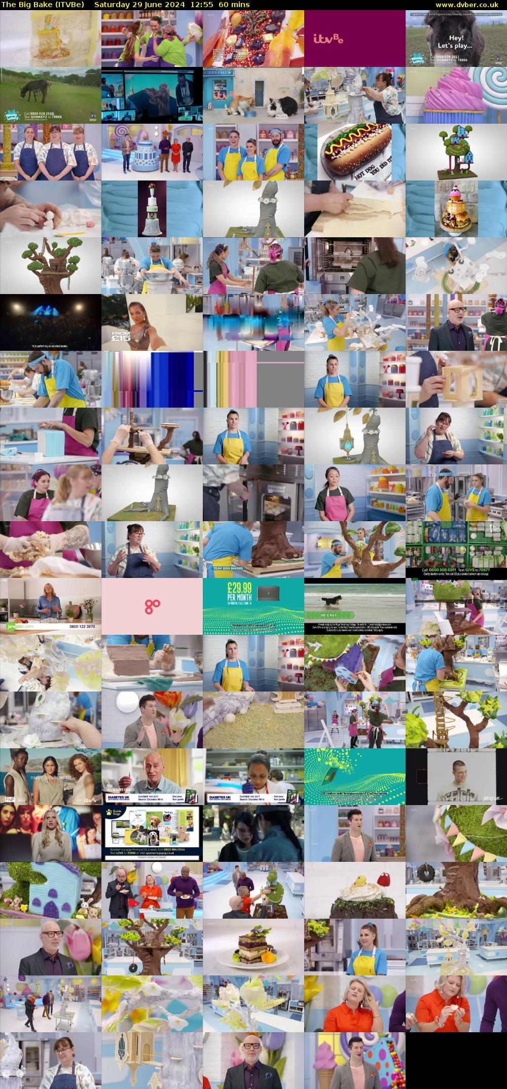 The Big Bake (ITVBe) Saturday 29 June 2024 12:55 - 13:55