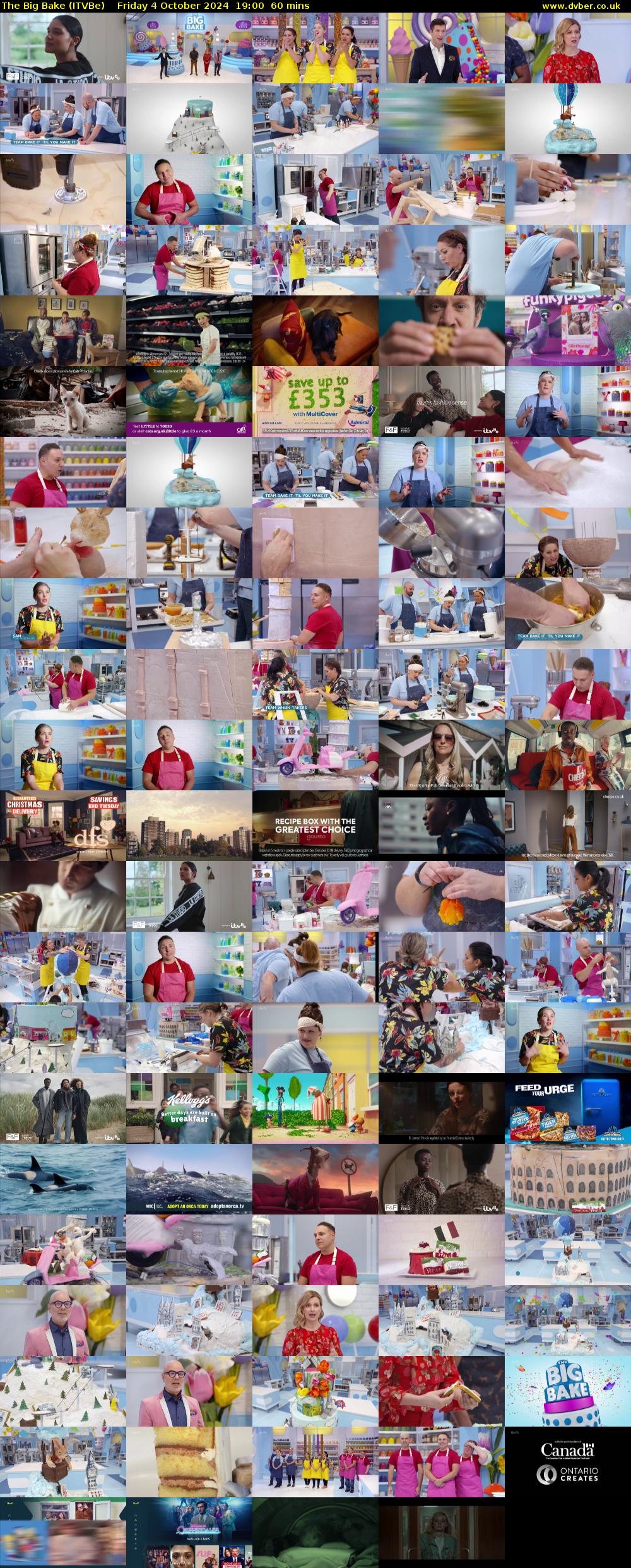The Big Bake (ITVBe) Friday 4 October 2024 19:00 - 20:00