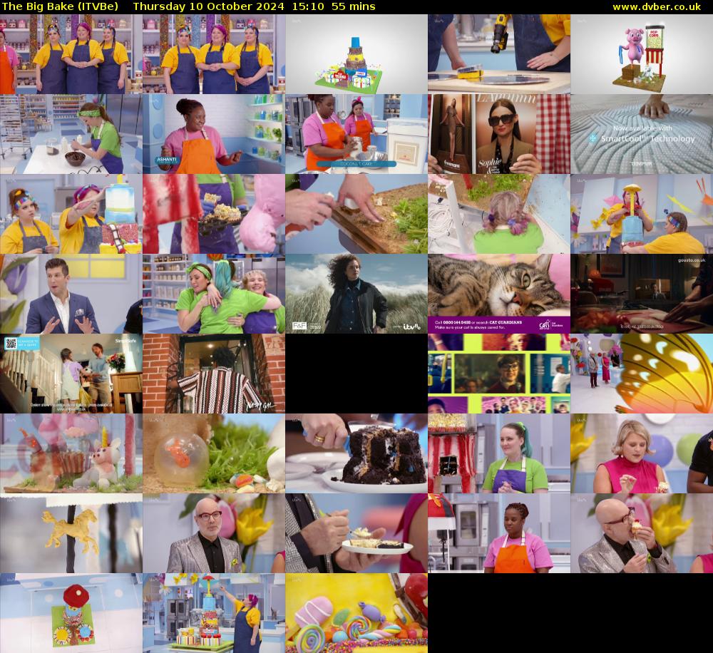 The Big Bake (ITVBe) Thursday 10 October 2024 15:10 - 16:05
