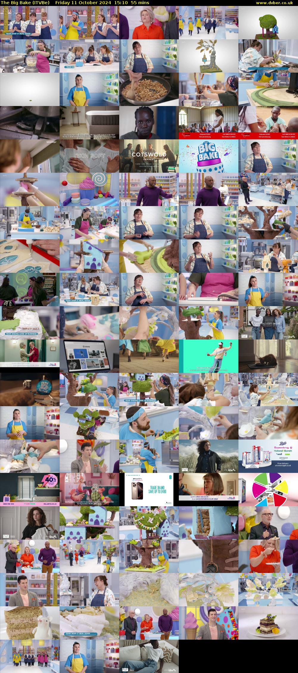 The Big Bake (ITVBe) Friday 11 October 2024 15:10 - 16:05