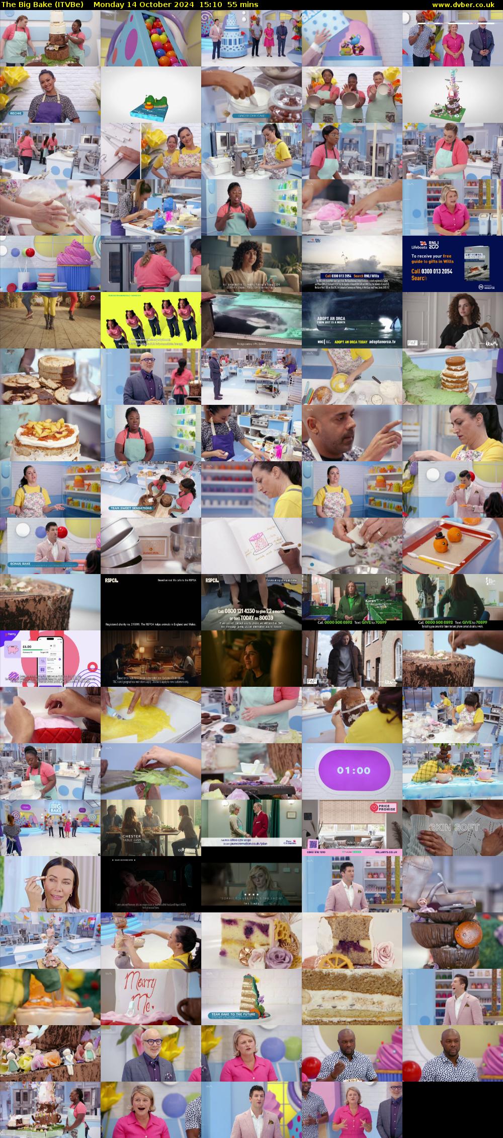 The Big Bake (ITVBe) Monday 14 October 2024 15:10 - 16:05