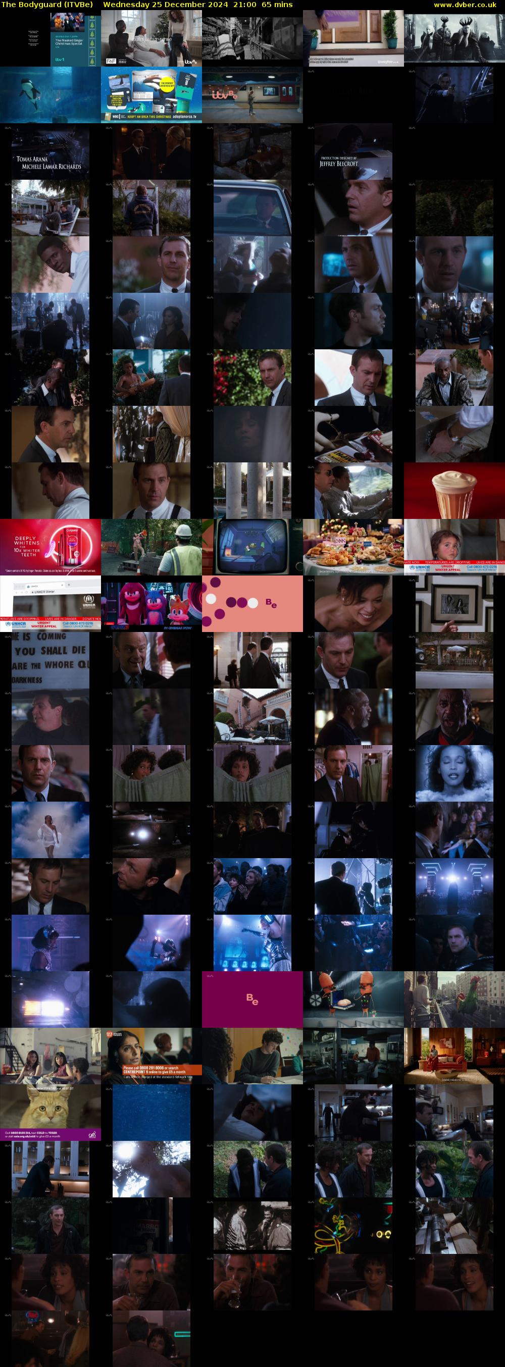 The Bodyguard (ITVBe) Wednesday 25 December 2024 21:00 - 22:05