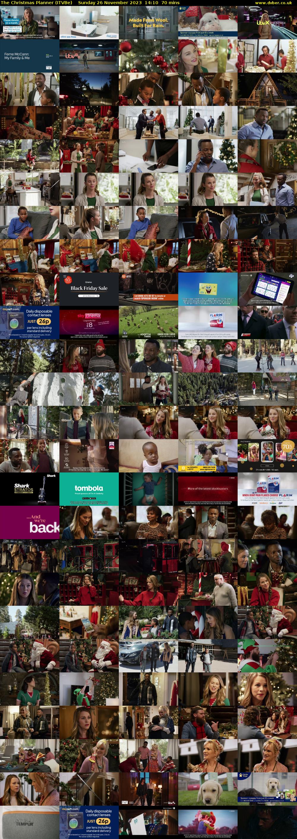 The Christmas Planner (ITVBe) Sunday 26 November 2023 14:10 - 15:20