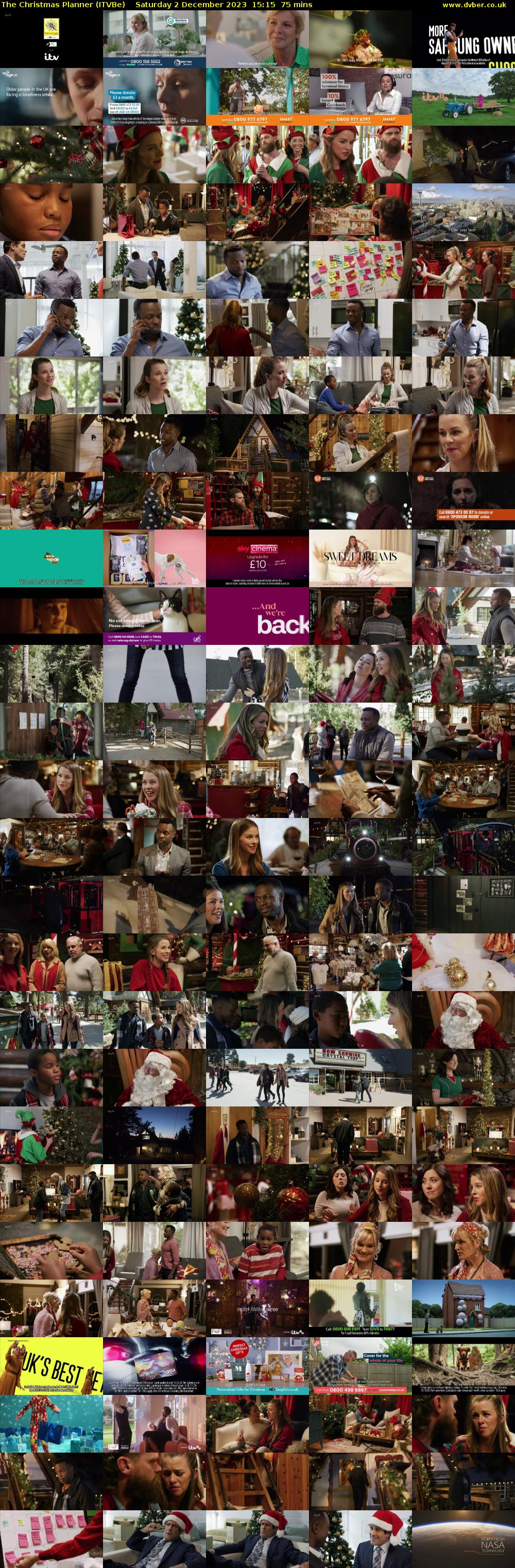 The Christmas Planner (ITVBe) Saturday 2 December 2023 15:15 - 16:30
