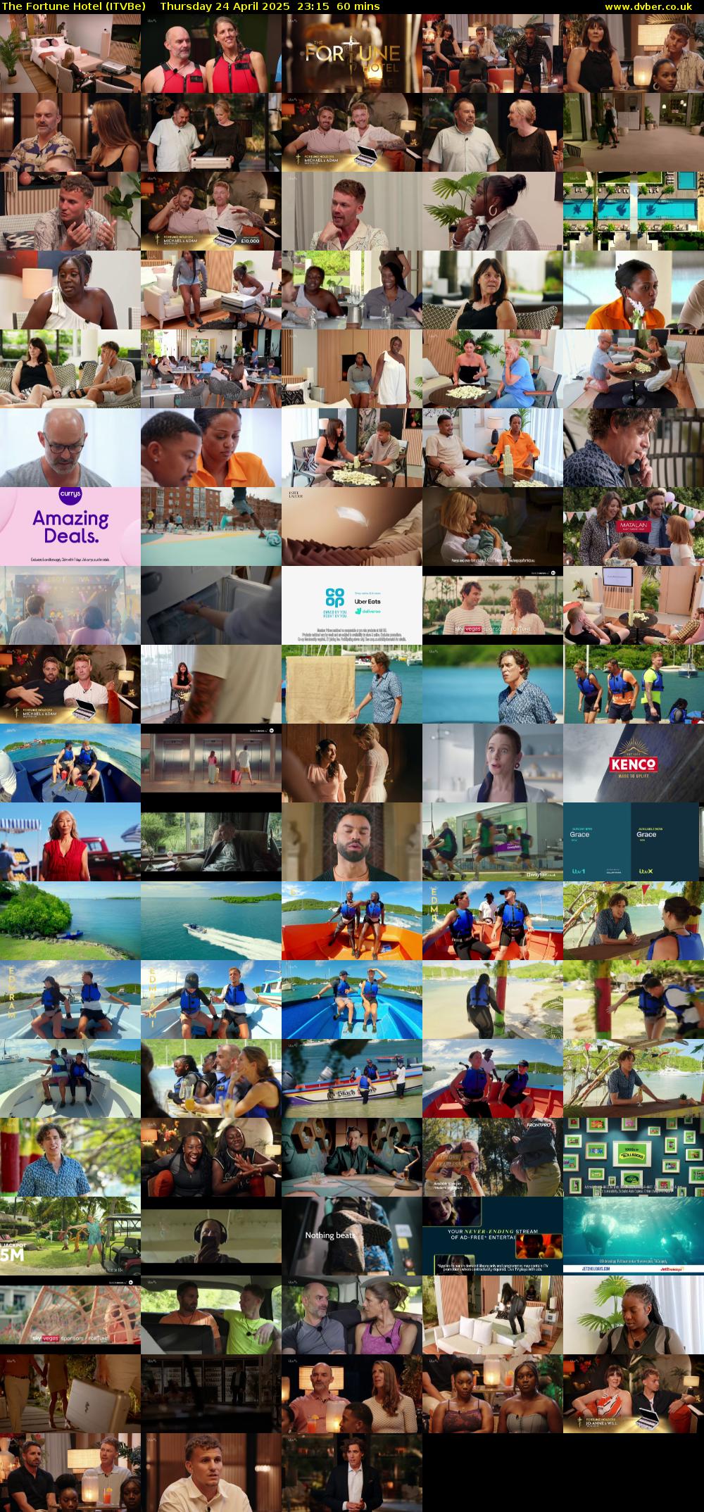 The Fortune Hotel (ITVBe) Thursday 24 April 2025 23:15 - 00:15