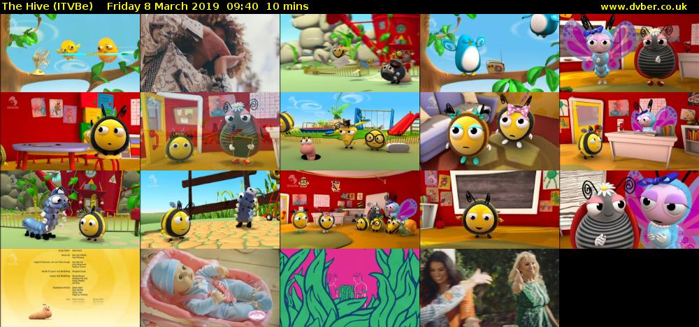 The Hive (ITVBe) Friday 8 March 2019 09:40 - 09:50