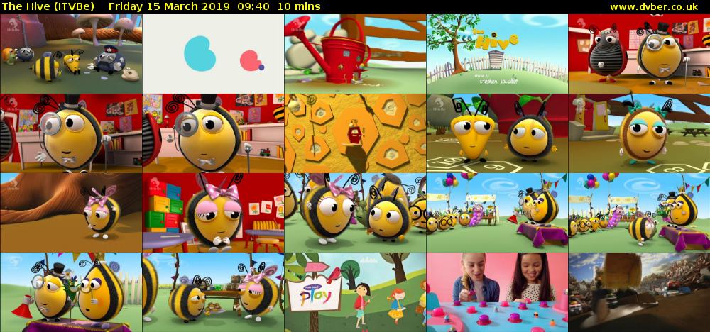 The Hive (ITVBe) Friday 15 March 2019 09:40 - 09:50