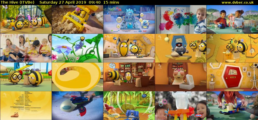 The Hive (ITVBe) Saturday 27 April 2019 09:40 - 09:55