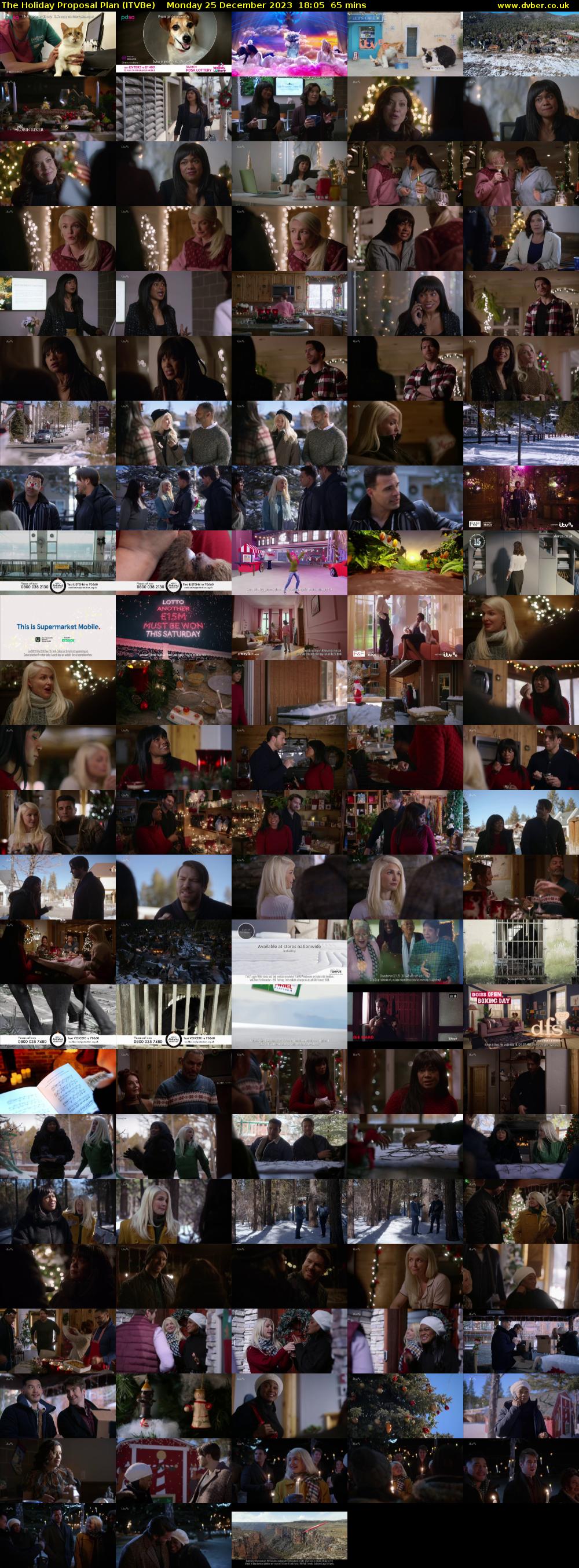 The Holiday Proposal Plan (ITVBe) Monday 25 December 2023 18:05 - 19:10