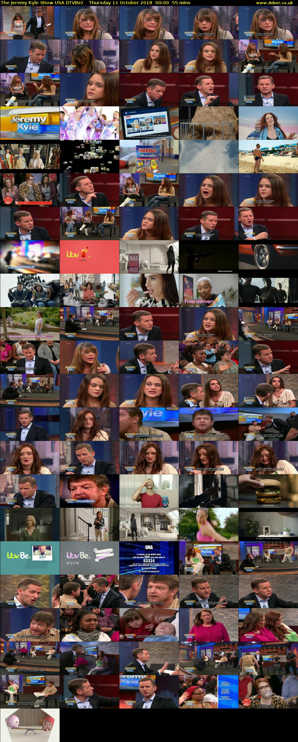 The Jeremy Kyle Show USA (ITVBe) Thursday 11 October 2018 00:00 - 00:55