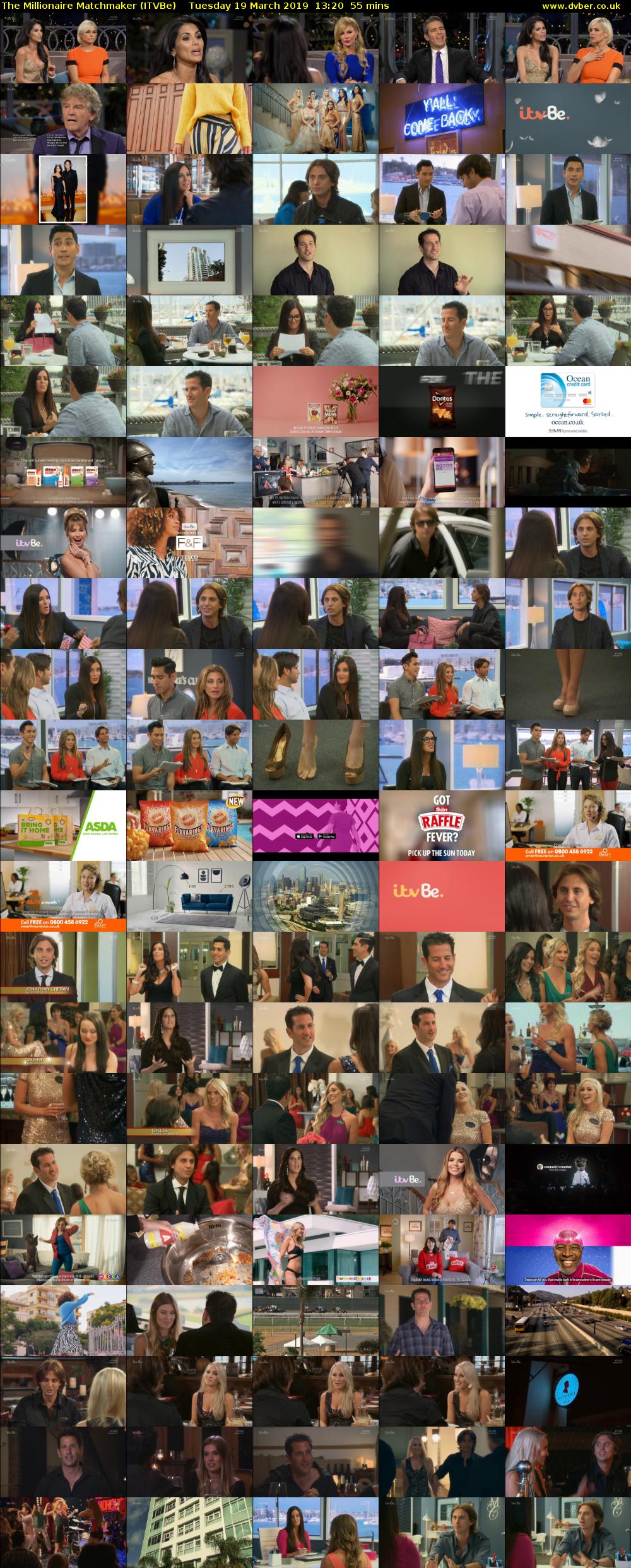 The Millionaire Matchmaker (ITVBe) Tuesday 19 March 2019 13:20 - 14:15