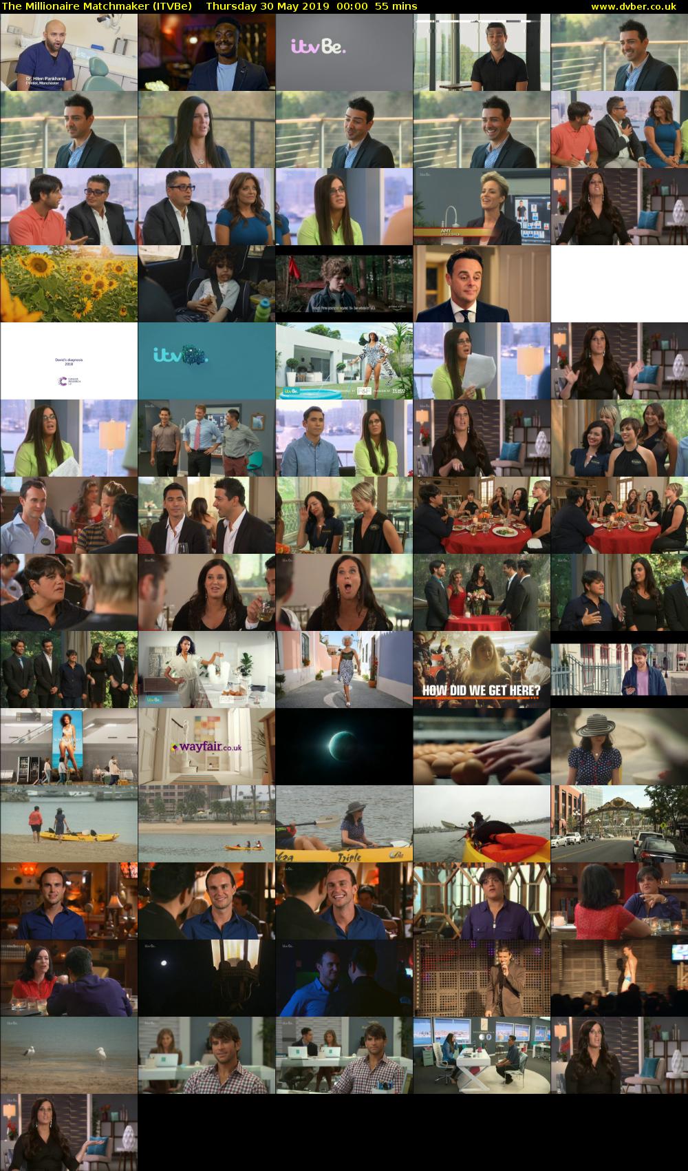 The Millionaire Matchmaker (ITVBe) Thursday 30 May 2019 00:00 - 00:55