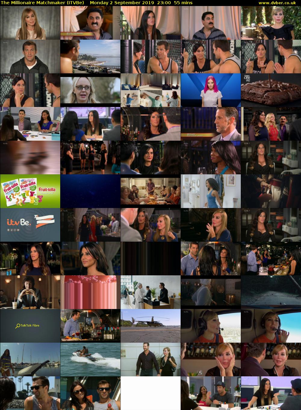 The Millionaire Matchmaker (ITVBe) Monday 2 September 2019 23:00 - 23:55