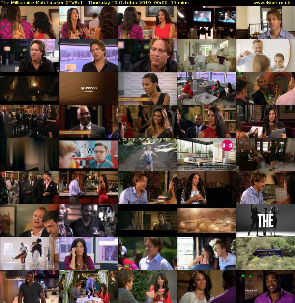 The Millionaire Matchmaker (ITVBe) Thursday 10 October 2019 00:00 - 00:55