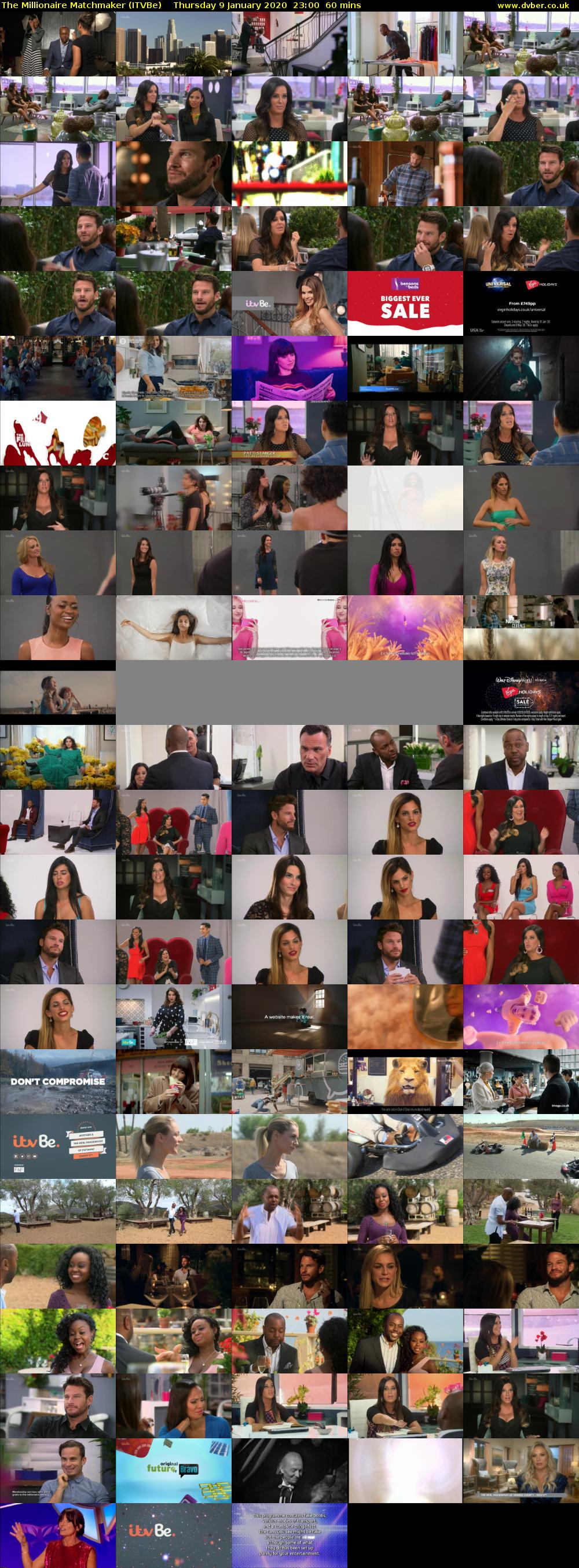 The Millionaire Matchmaker (ITVBe) Thursday 9 January 2020 23:00 - 00:00