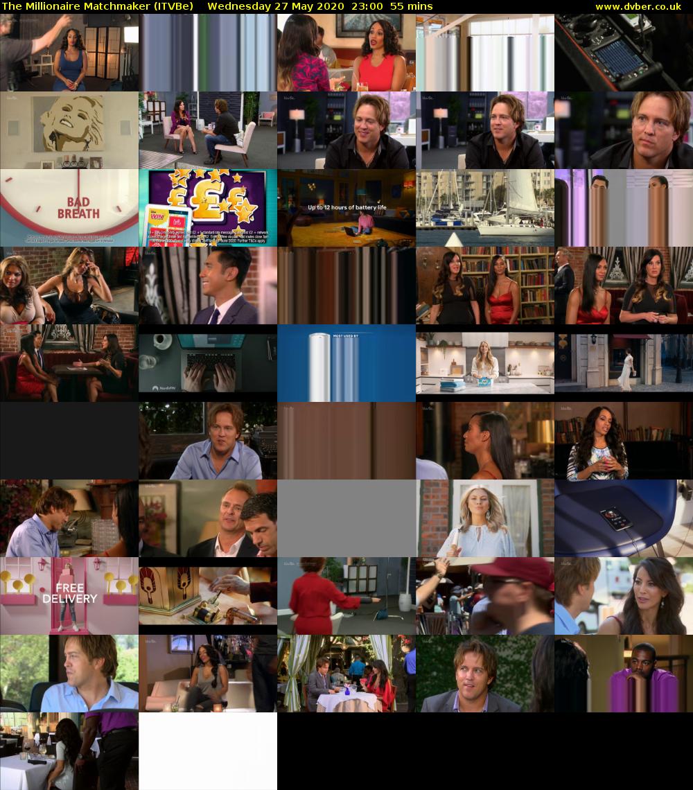 The Millionaire Matchmaker (ITVBe) Wednesday 27 May 2020 23:00 - 23:55