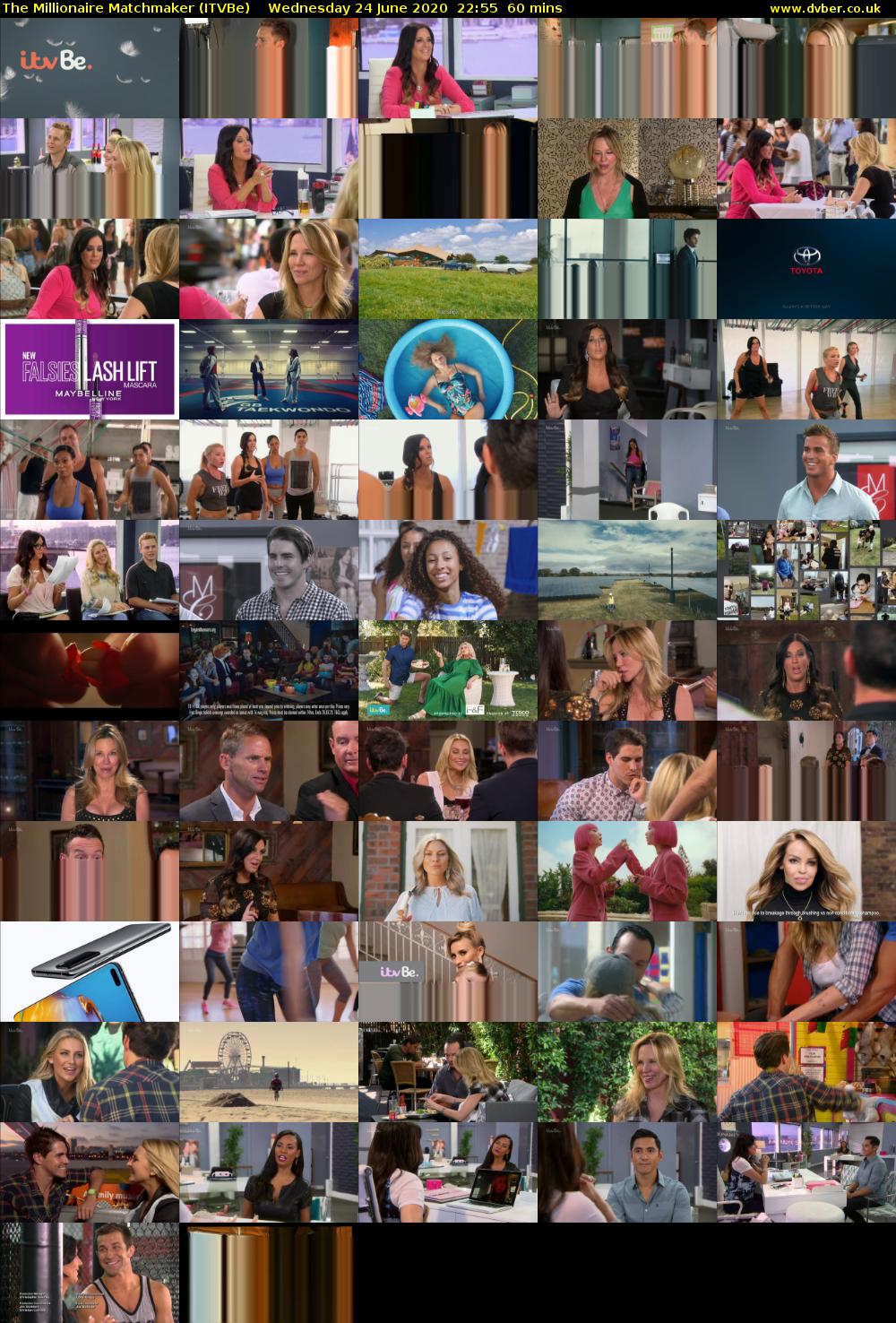 The Millionaire Matchmaker (ITVBe) Wednesday 24 June 2020 22:55 - 23:55