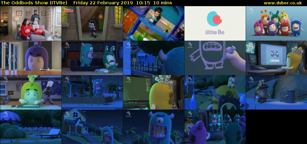 The Oddbods Show (ITVBe) Friday 22 February 2019 10:15 - 10:25