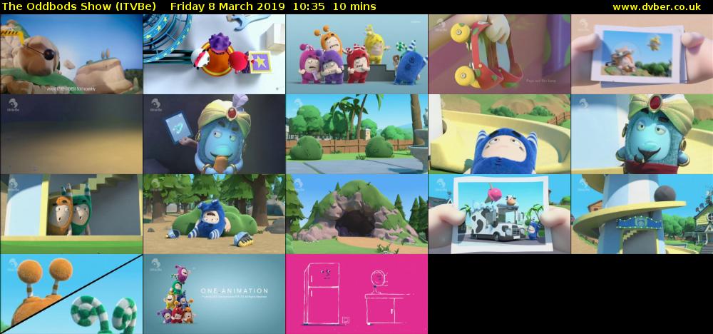 The Oddbods Show (ITVBe) Friday 8 March 2019 10:35 - 10:45