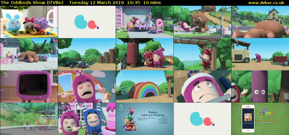 The Oddbods Show (ITVBe) Tuesday 12 March 2019 10:35 - 10:45
