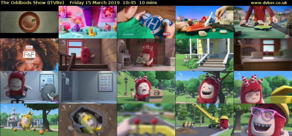 The Oddbods Show (ITVBe) Friday 15 March 2019 10:45 - 10:55