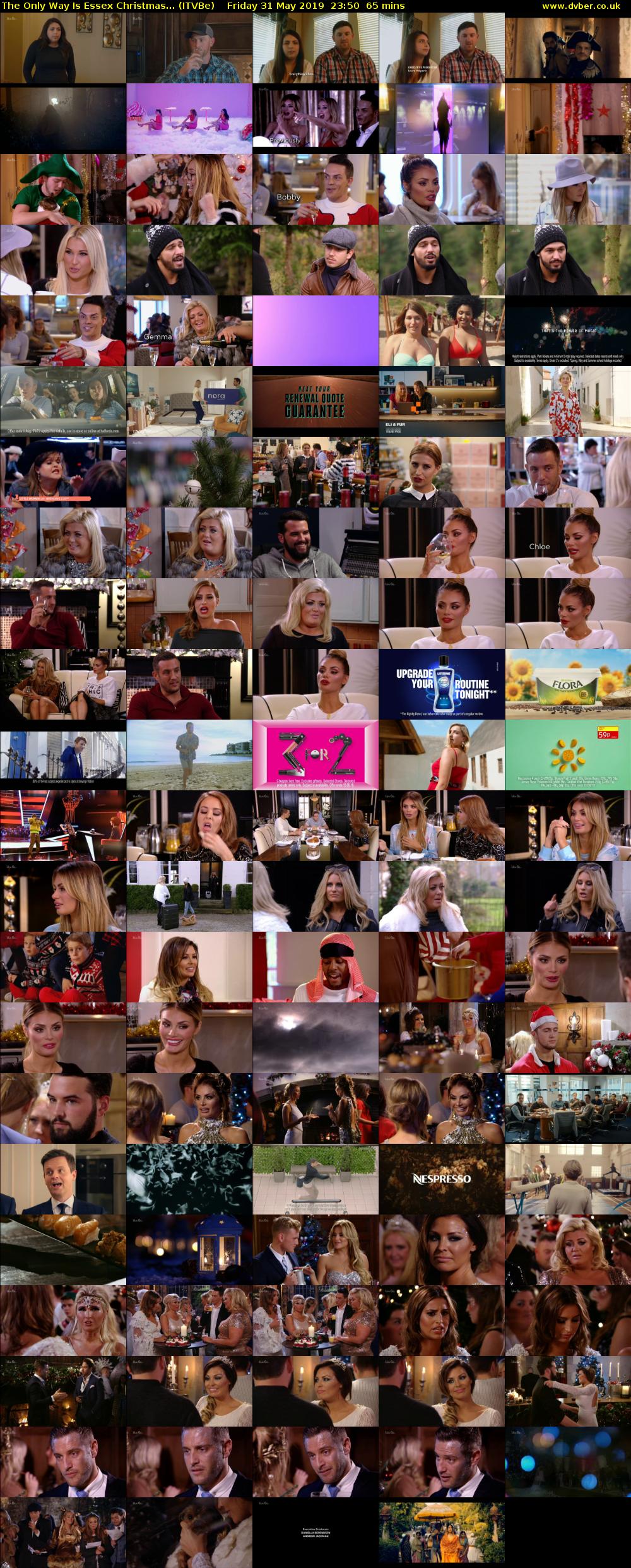 The Only Way Is Essex Christmas... (ITVBe) Friday 31 May 2019 23:50 - 00:55