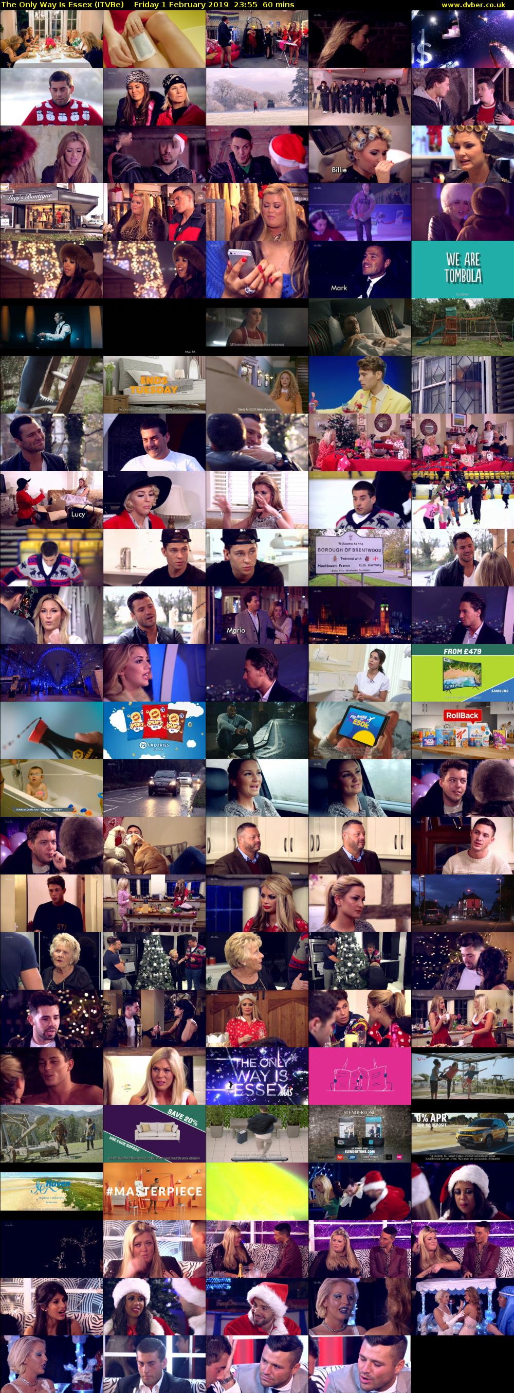 The Only Way Is Essex (ITVBe) Friday 1 February 2019 23:55 - 00:55