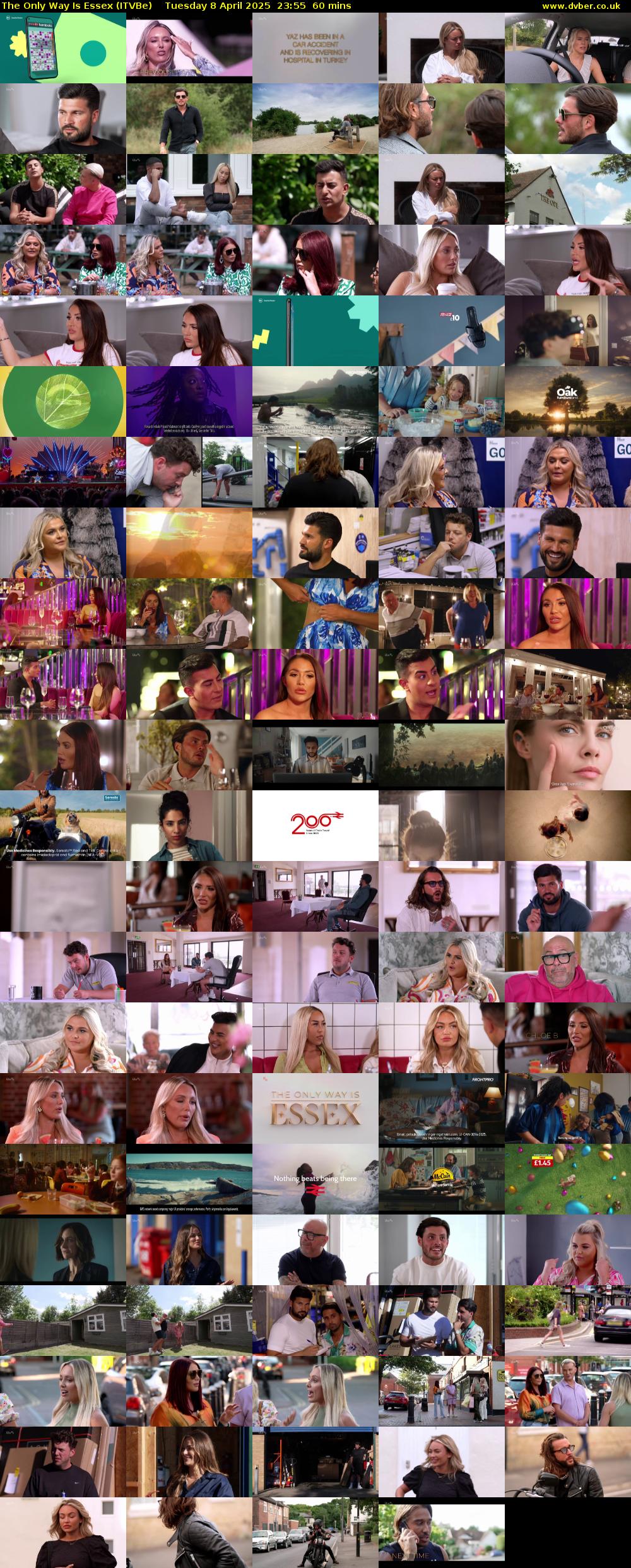 The Only Way Is Essex (ITVBe) Tuesday 8 April 2025 23:55 - 00:55