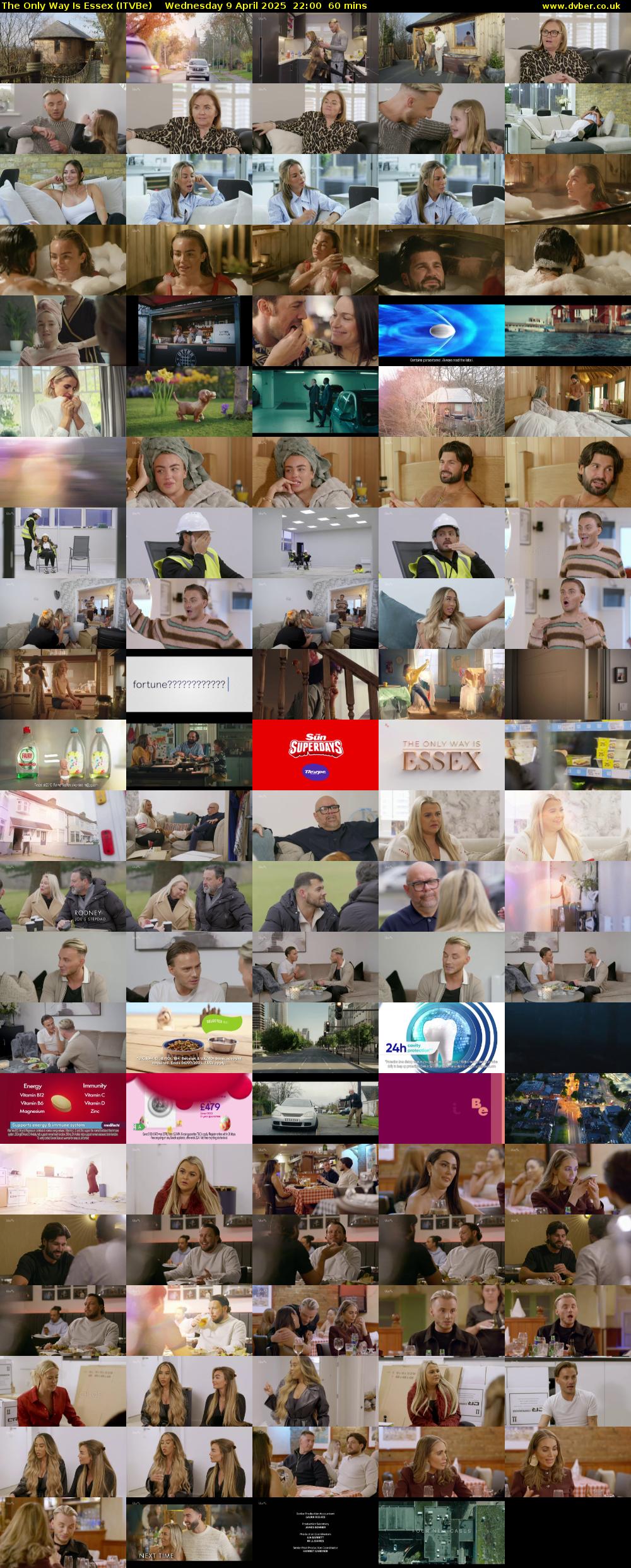 The Only Way Is Essex (ITVBe) Wednesday 9 April 2025 22:00 - 23:00