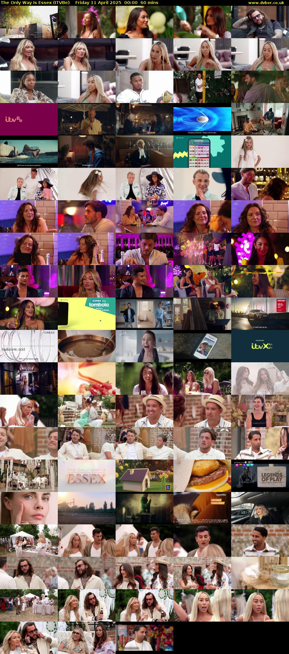 The Only Way Is Essex (ITVBe) Friday 11 April 2025 00:00 - 01:00