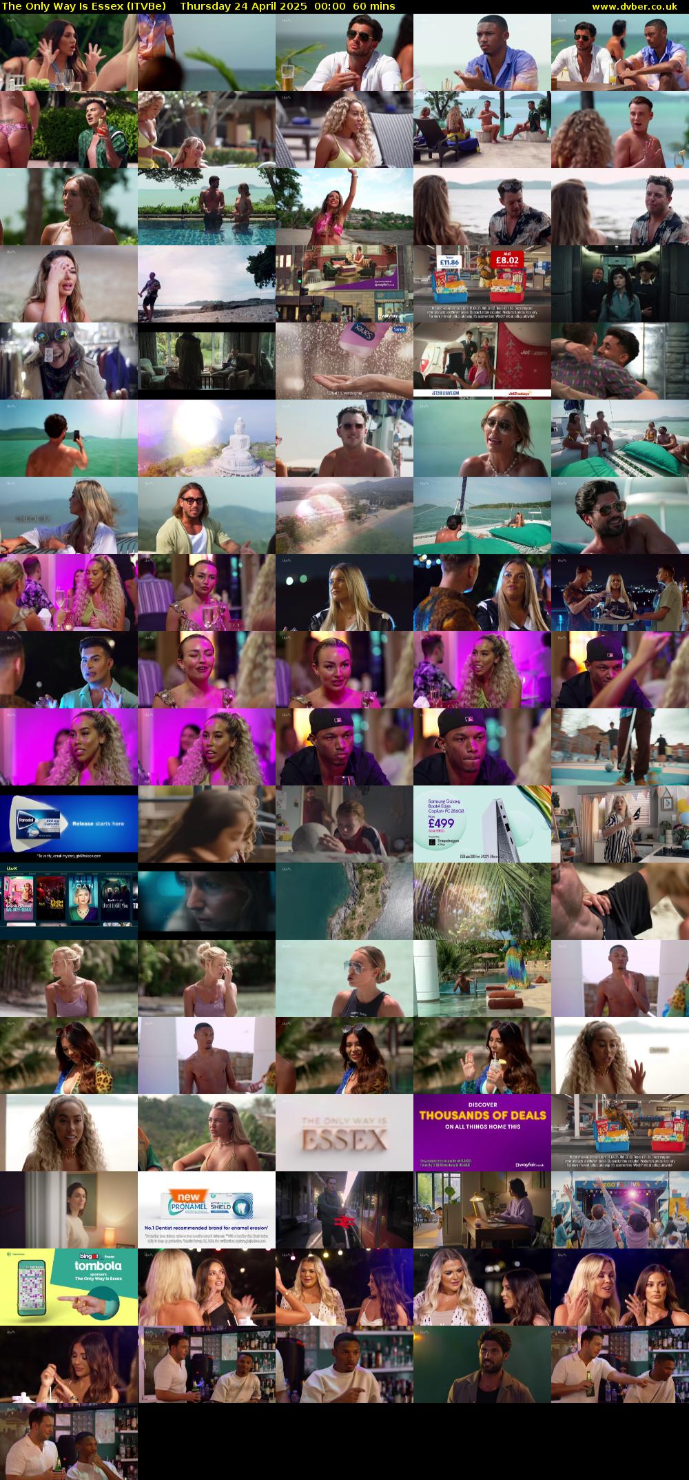 The Only Way Is Essex (ITVBe) Thursday 24 April 2025 00:00 - 01:00