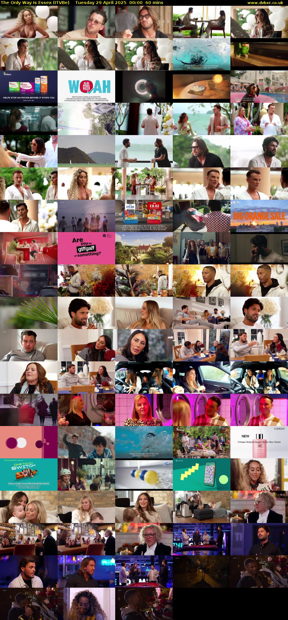 The Only Way Is Essex (ITVBe) Tuesday 29 April 2025 00:00 - 01:00