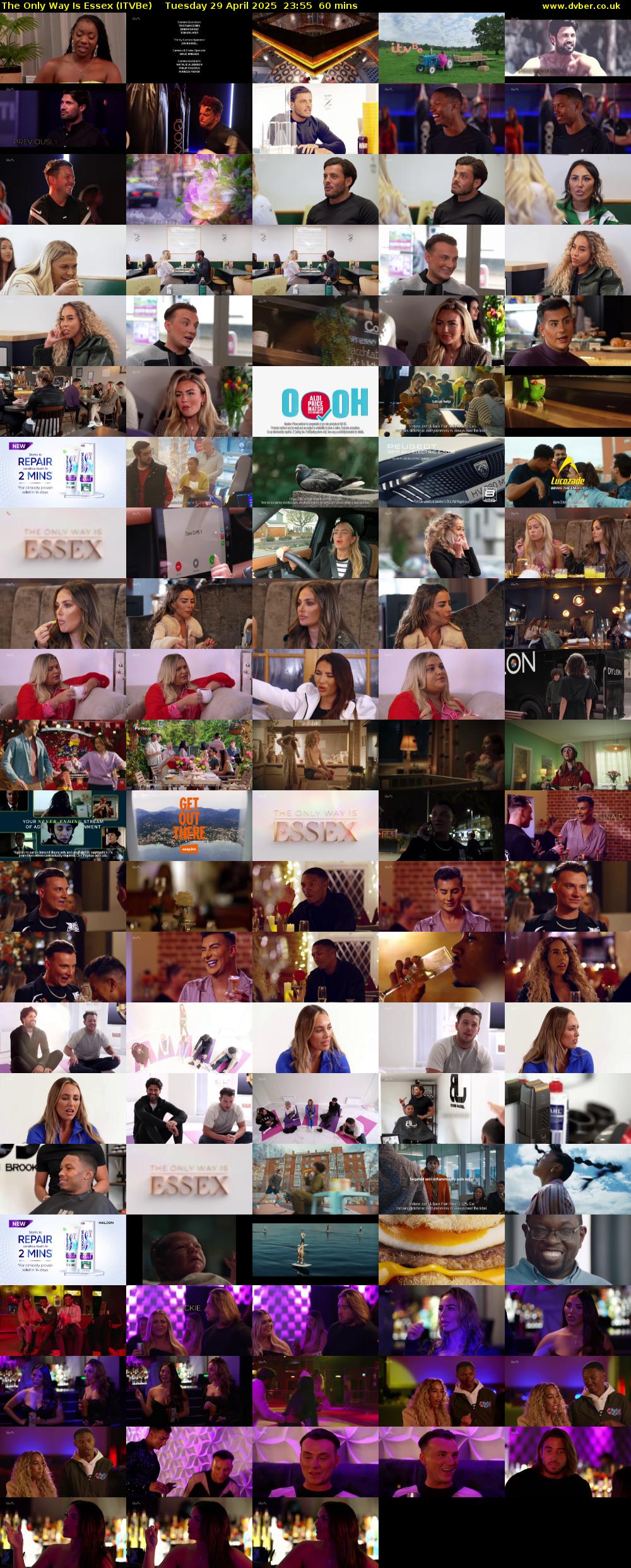 The Only Way Is Essex (ITVBe) Tuesday 29 April 2025 23:55 - 00:55