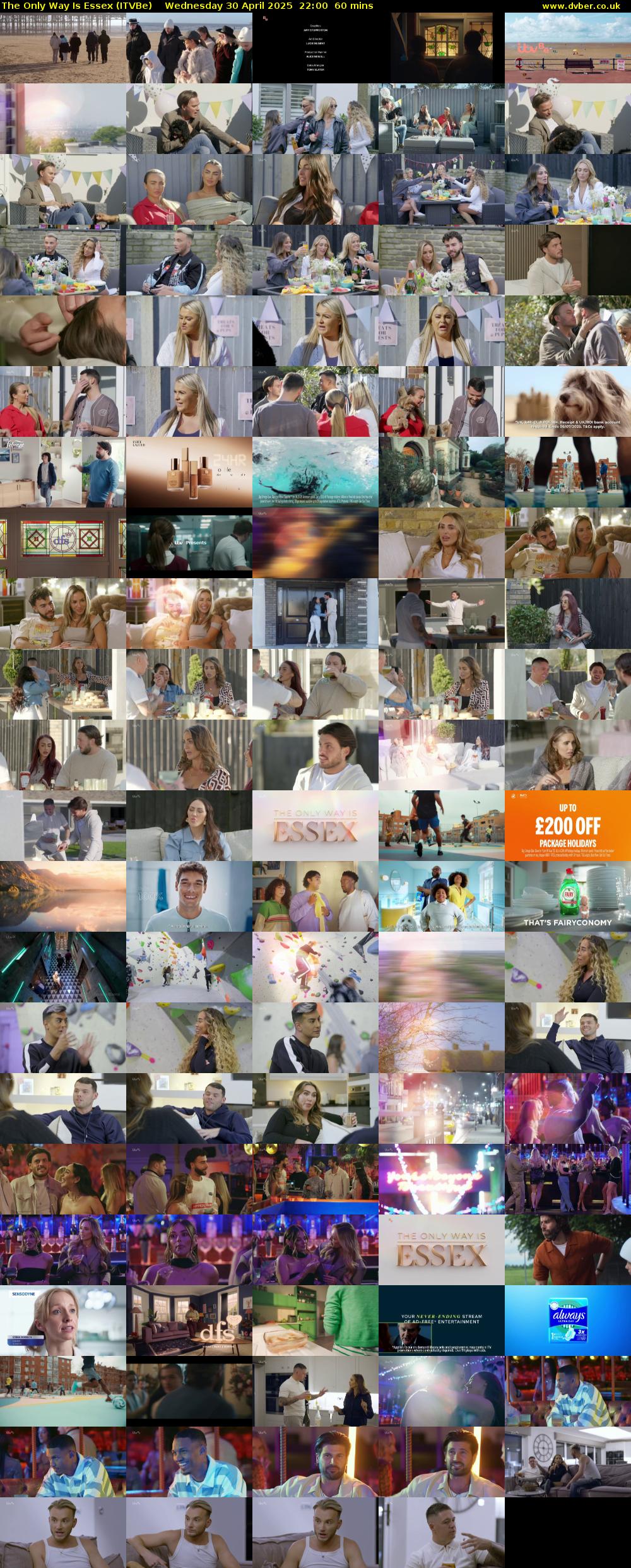 The Only Way Is Essex (ITVBe) Wednesday 30 April 2025 22:00 - 23:00