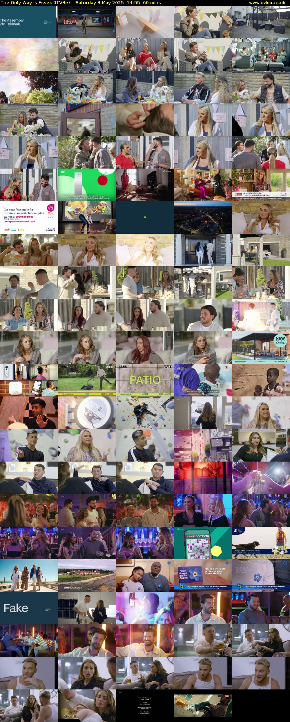 The Only Way Is Essex (ITVBe) Saturday 3 May 2025 14:55 - 15:55