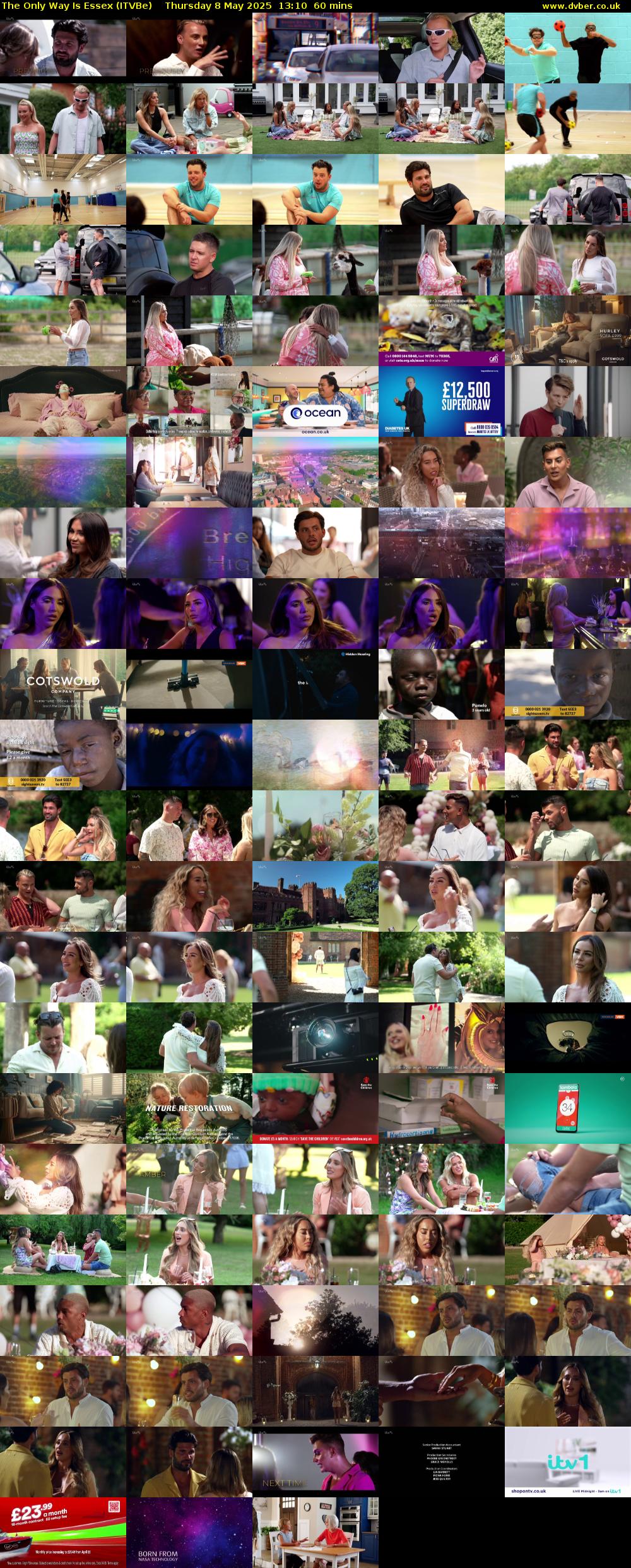 The Only Way Is Essex (ITVBe) Thursday 8 May 2025 13:10 - 14:10
