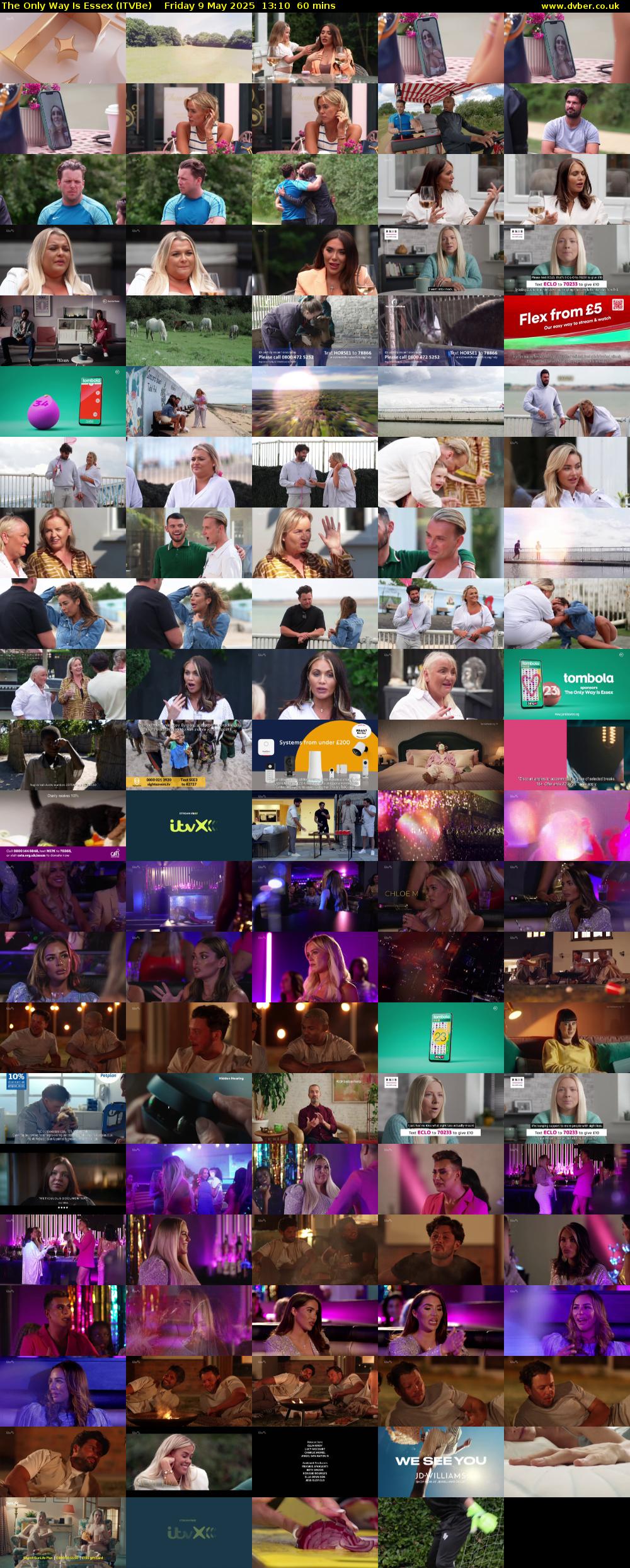 The Only Way Is Essex (ITVBe) Friday 9 May 2025 13:10 - 14:10