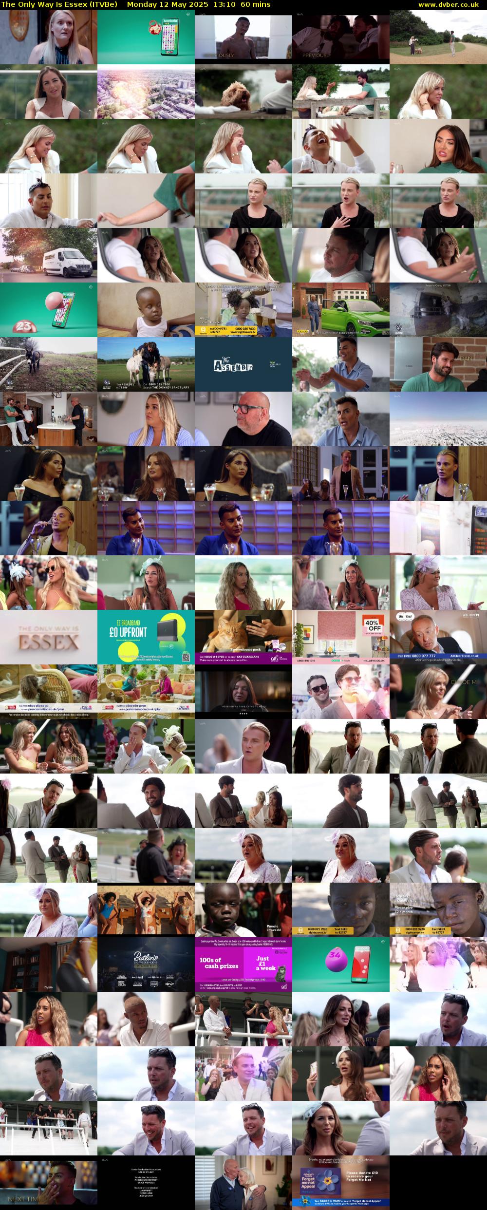 The Only Way Is Essex (ITVBe) Monday 12 May 2025 13:10 - 14:10