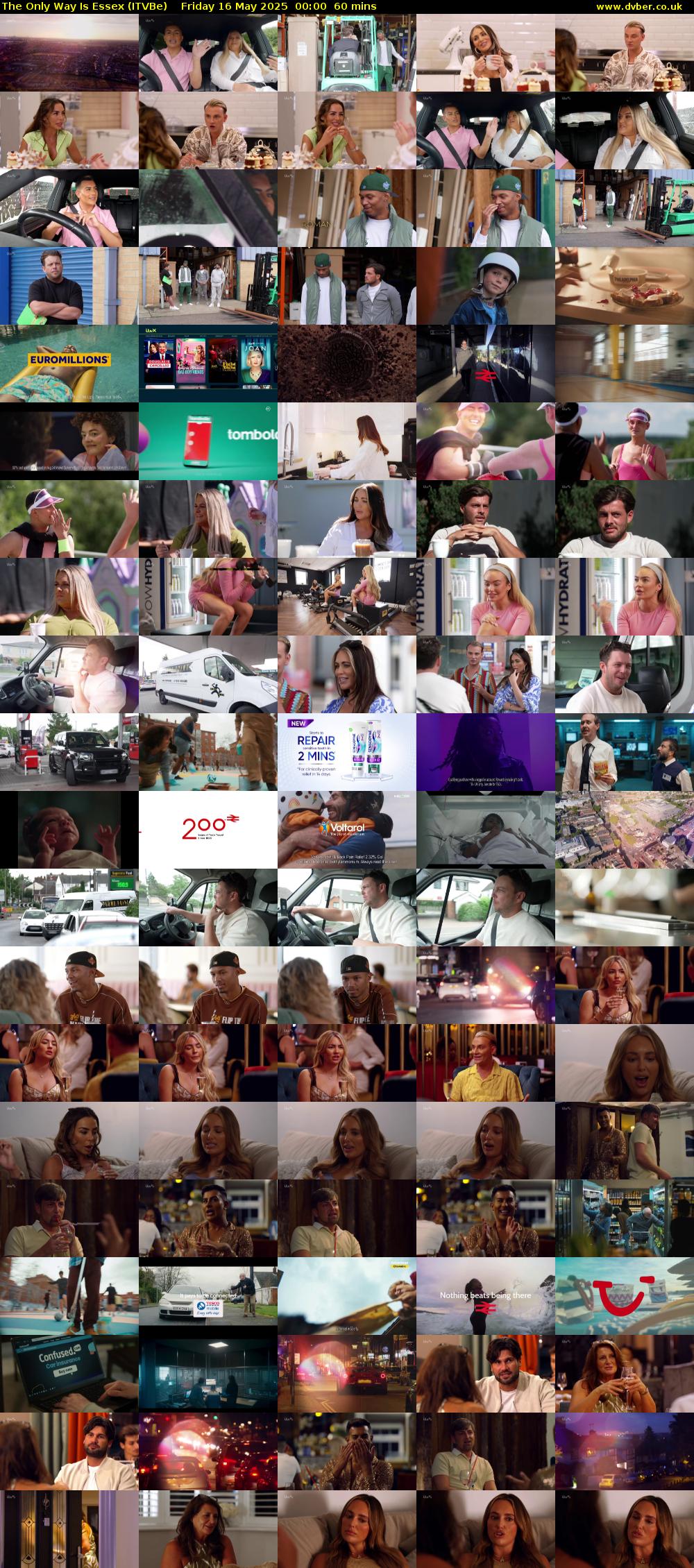 The Only Way Is Essex (ITVBe) Friday 16 May 2025 00:00 - 01:00