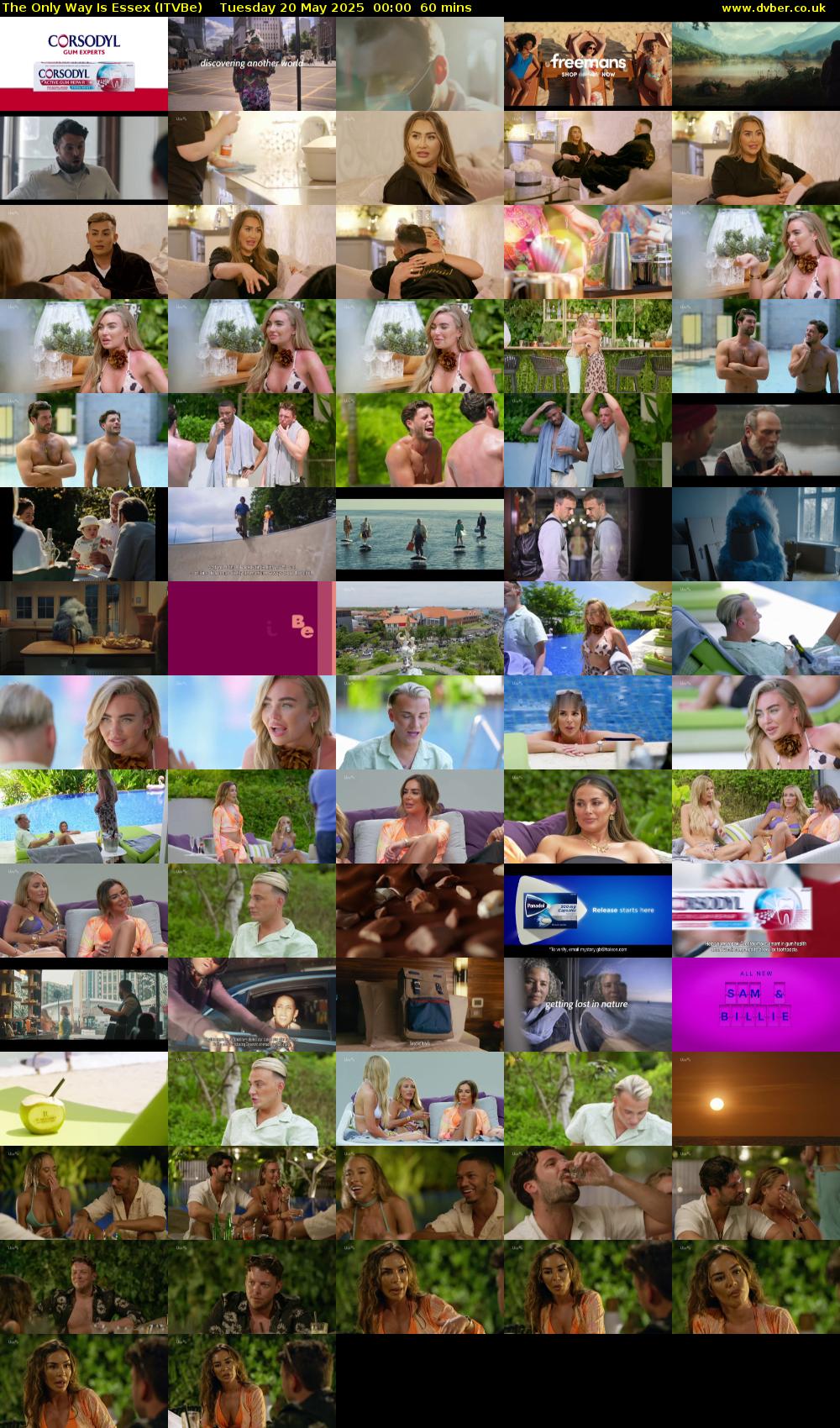 The Only Way Is Essex (ITVBe) Tuesday 20 May 2025 00:00 - 01:00