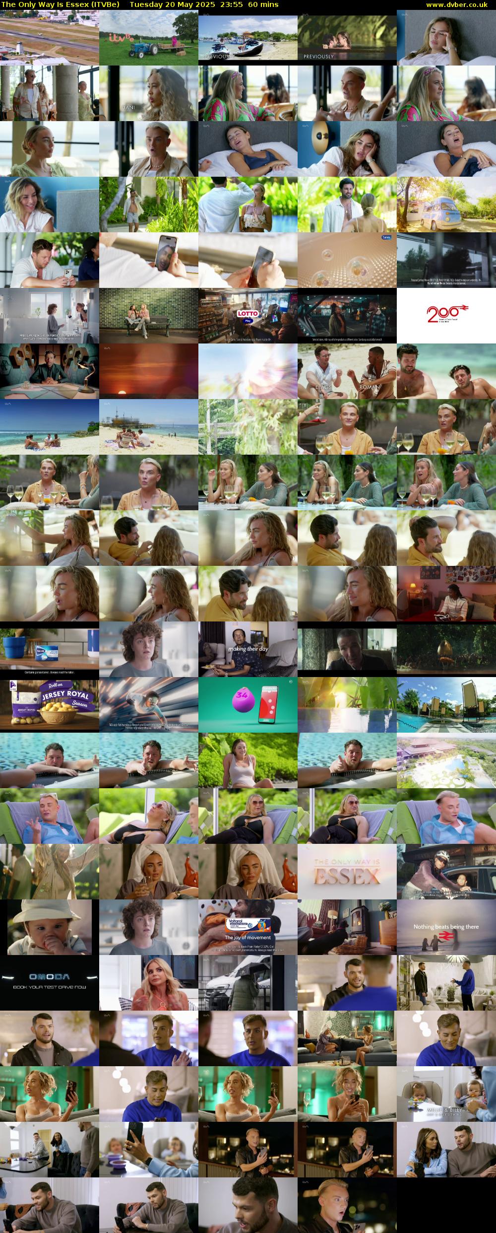 The Only Way Is Essex (ITVBe) Tuesday 20 May 2025 23:55 - 00:55